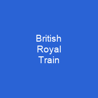 British Royal Train