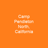 Camp Pendleton North, California