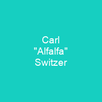 Carl "Alfalfa" Switzer