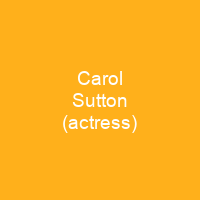 Carol Sutton (actress)