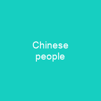 Chinese people