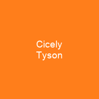 Cicely Tyson