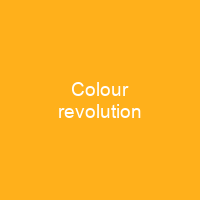 Colour revolution