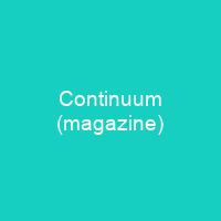 Continuum (magazine)