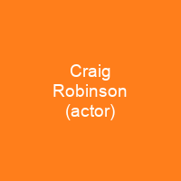 Craig Robinson (actor)