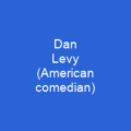 Dan Levy (American comedian)