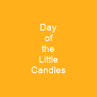 Day of the Little Candles