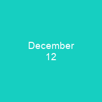 December 12