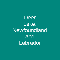 Deer Lake, Newfoundland and Labrador