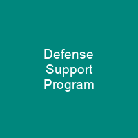 Defense Support Program
