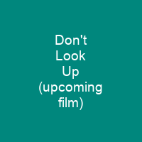 Don't Look Up (upcoming film)
