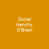 Donat Henchy O'Brien