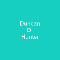 Duncan D. Hunter