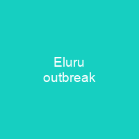 Eluru outbreak