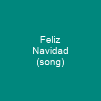 Feliz Navidad (song)