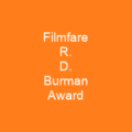 Filmfare R. D. Burman Award