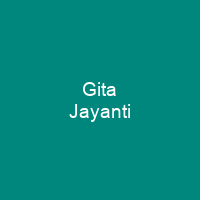 Gita Jayanti