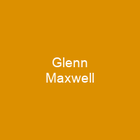 Glenn Maxwell