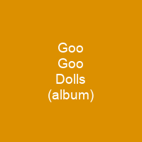 Goo Goo Dolls (album)