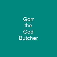 Gorr the God Butcher