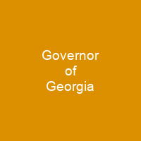 Governor of Georgia