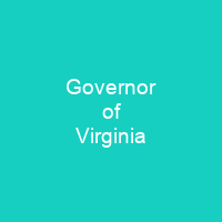 Governor of Virginia