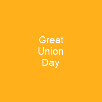 Great Union Day