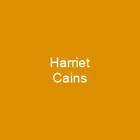 Harriet Cains