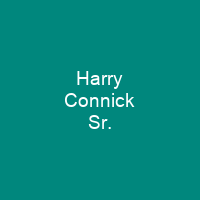 Harry Connick Sr.