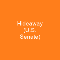 Hideaway (U.S. Senate)