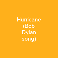 Hurricane (Bob Dylan song)