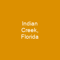 Indian Creek, Florida