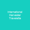 International Harvester Travelette