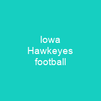 Iowa Hawkeyes football