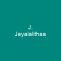 J. Jayalalithaa