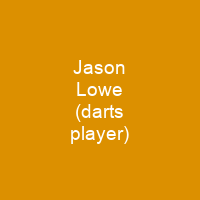 Jason Lowe (darts player)