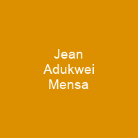 Jean Adukwei Mensa