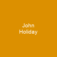 John Holiday