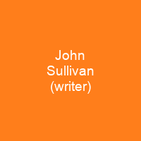 John Sullivan (writer)