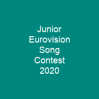 Junior Eurovision Song Contest 2020