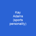 Kay Adams (sports personality)
