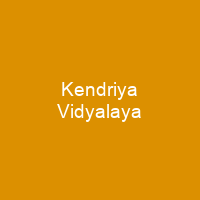 Kendriya Vidyalaya