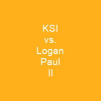 KSI vs. Logan Paul II