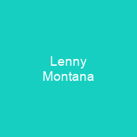 Lenny Montana