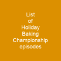 List of Holiday Baking Championship episodes