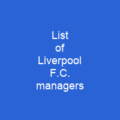 List of Liverpool F.C. managers