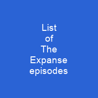 List of The Expanse episodes