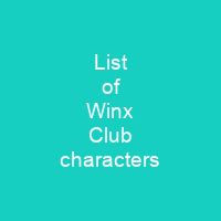 List of Winx Club characters