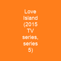 Love Island (2015 TV series, series 5)