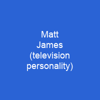 Matt James (television personality)